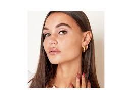 Náušnice kruhy CREOLES Gold 16 mm