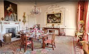 Royal Fans Can Take Virtual Tour Of Clarence House And Highgrove Clarence House English Dining Room Dumfries House