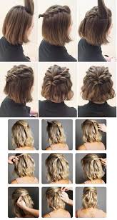 Bob haircuts are typically straight and geometric. 170 Easy Hairstyles Step By Step Diy Hair Styling Can Help You To Stand Apart From The Crowds Page 62 My Beau Short Hair Updo Short Hair Styles Hair Styles