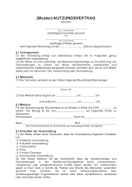 Einen pachtvertrag für ein grundstück richtig aufsetzen . Http Files Fussballvereine Gegen Rechts Webnode Com 200000115 972589820f Muster 20raumnutzungsvertrag Pdf