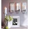 The wall candle holders can be easily attached to the wall. 3