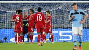 Certains footballeurs allemands viennent de choper la coronavirus. A Giant Step Towards The Quarter Finals Flick Thrilled With Special Effort As Bayern Trounce Lazio Goal Com