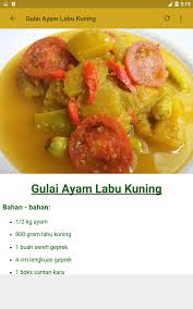 Resep gule ayam bumbu padang asli dan enak. Resep Gulai Ayam Terbaru For Android Apk Download