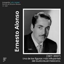 🌟 Hoy conmemoramos el natalicio de Ernesto Alonso, actor, director y  productor mexicano cuya trayectoria en cine y televisión marcó época. ✨  Como actor participó en más de 40 películas, y su