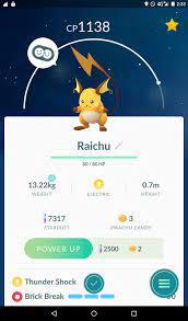 After So Long I Evolve My Pikachu And Brick Break Pikachu Santa Hat Pikachu Pokemon Go