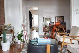 This is even truer in a small living room, which fills up after putting just a few pieces of furniture inside. How To Fit A Dining Table In A Small Living Room Apartment Therapy