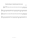 Need for Speed : UnderGround (Get Low) Sheet Music - Need for ...