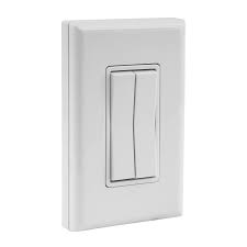 Runlesswire 3 Way 4 Way White Door Light Switch With Wall Plate In The Light Switches Department At Lowes Com
