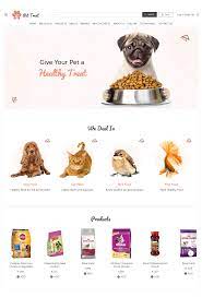 Best Free Pet Food Store Website Templates Food Store Name Foodstorename With Omni Websites Get A Great Pet Food In 2021 Pet Food Store Food Animals Pet Websites