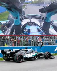 Autosport | George Russell was fined €5,000 for throwing his headrest out  of the car in frustration after failing to finish the #CanadianGP 💰 |  Instagram