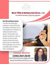 Best Title and Notary Services