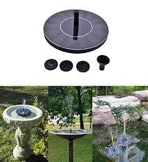 Robot Check Solar Fountain Solar Powered Fountain Pump Bird Bath Fountain
