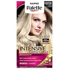 The ashy blonde has been very popular among women because they provide a hair color that goes in a different direction than the blonde ones with yellow undertones. Napro Palette 10 1 Ultra Light Ash Blonde Hair Colour Dds