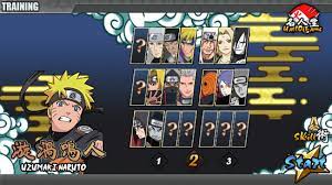 Naruto senki follows the popular ninja game theme, an epic combat game with exciting characters and engaging gameplay. Download Naruto Senki Mod Apk V1 22 Unlimited Money Terbaru Naruto Games Naruto Anime Fight