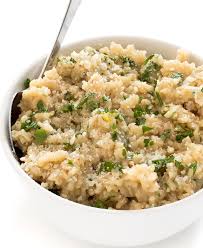 Cauliflower rice is just the start when it comes to making this side dish staple healthy. 15 Minute Lemon Parmesan Brown Rice Chef Savvy