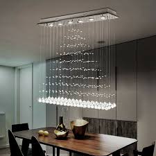 Chingford 6 Light Crystal Geometric Chandelier Geometric Chandelier Chandelier Waterfall Lights
