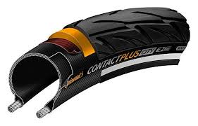 Continental Contact Plus Travel Bike Tire E Bike Rated Safetyplus Puncture Protection All Terrain Bicycle Ti Bicycle Tires Touring Bike All Terrain Bicycle