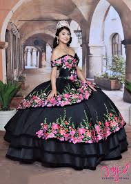 Black And Pink Charro Quince Dress Quinceanera Charra Dress 80429je Mexican Quinceanera Dresses Black Quinceanera Dresses Quince Dresses Mexican