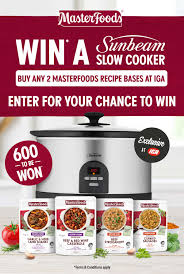 Masterfoods Slow Cooker Iga Supermarkets