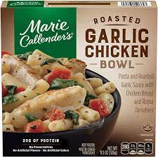 3.5 out of 5 stars with 57 reviews. Frozen Garlic Chicken Meal Marie Callender S