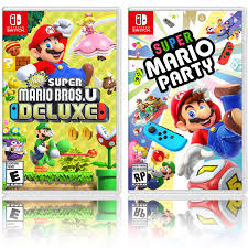 Anyone with a jailbroken ipad or iphone can install emulators for practically any classic gaming console they want. New Super Mario Bros U Deluxe Super Mario Party Two Game Bundle Nintendo Switch Walmart Com Walmart Com