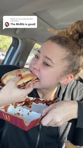 Malia Eats Mcdonalds