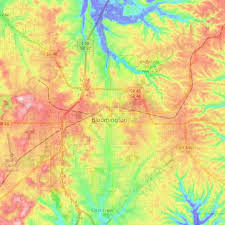 Check spelling or type a new query. Bloomington Topographic Map Elevation Relief