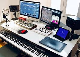 A Nice Studio Setup Ready For Music Production By Soundfromstars Musicstudio Musicproducer Music Studio Room Home Studio Setup Studio Setup