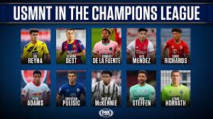 A public list by sb nation soccer. Fox Soccer On Twitter A Record 10 Usmnt Players Have Been Named To 2020 21 Champions League Rosters All Aged 25 And Under
