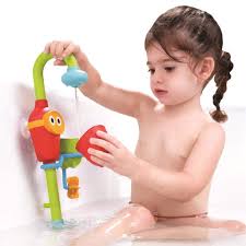 Three interchangeable cups each with a different jet of water 1. Buy Yookidoo Baby Bath Toy Flow N Fill Spout Bathtub Magical Kids Toy Three Stackable Bathtime Play Cups And Water Spray Spout Online In Hong Kong B001r5tj8g