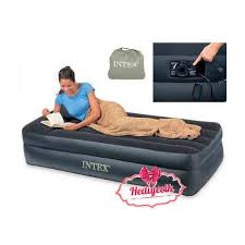 Outdoor Sisme Yataklar Intex Intex Elektrikli Dura Beam Sisme Yatak 99x191x42cm Fiber Tech