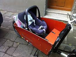 Baby Maxi Cosi Pebble Carrier In A Worlcycles Kr8 Cargobike Cargo Bike Maxi Cosi Baby