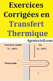 Exercices Corrigees En Transfert Thermique Pdf En 2020 Transfert Thermique Lecture De Plan Transfert