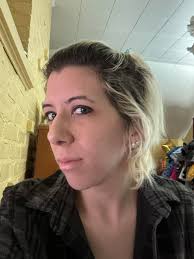 Baby got temporary eyebrows drawn on