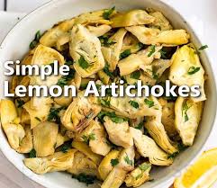 Simple Lemon Artichoke Hearts Healthy Dinner Recipes Artichoke Dinner Healthy H Artichoke Recipes Heart Healthy Recipes Easy Easy Healthy Side Dishes