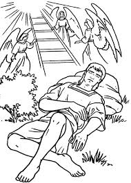 I designed this resource to be . Jacobs Ladders And Angels In Jacob And Esau Coloring Page Netart