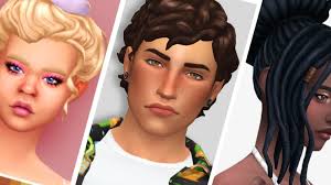 Maxis match cc world — viiavi: Skins Simlish 4