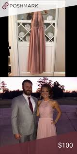Jjs House Bridesmaid Dress Is Dusty Rose Worn Once For A Wedding Never Been Altered Fit Perfectly Dresses Wedding Bridesmaid Dresses Dresses Prom Dresses