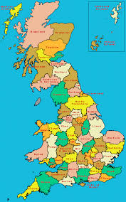 Open full screen to view more. Map Of Counties Of Great Britain England Scotland And Wales 1974 1996