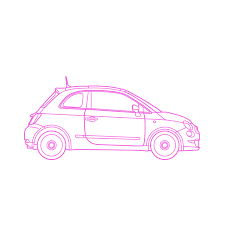 #18 out of 18 in 2012 subcompact cars. Fiat 500 Dimensions Drawings Dimensions Com