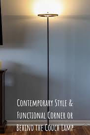 Another handy feature is an adjustable neck. Halo Led Torchiere Super Bright Floor Lamp The Slender Halo Slides Unobtrusively Into Narrow Corners And Lamp Modern Living Room Lighting Bright Floor Lamp