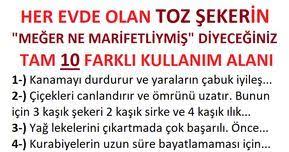 Ne Kadar Uzak Durulmasi Gerektigi Soylense De Aslinda Sekerin Yararlari Da Kullanim Alanlarina Gore Degisebiliyor Sekerin Tanecikli Tips
