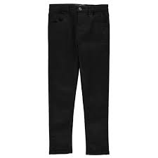 Optez pour le pantalon chino ou le jean slim, à porter avec une chemise et des boots pour un style moderne. Firetrap Jean Skinny Slim Enfant Noir Cdiscount Pret A Porter