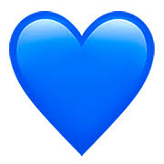💙 Emoji blaues Herz auf Apple iOS 13.2