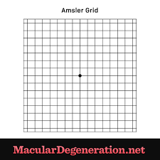 Amsler grid — while conducting an eye examination, the eye care professional may ask the patient to look at an amsler grid. Vision Tests Visual Acuity Test And Amsler Grid New England Low Vision