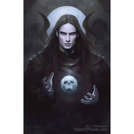 Navon necromancer art print