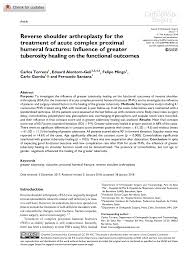 Explore atlanta's sunrise and sunset, moonrise and moonset. Pdf Reverse Shoulder Arthroplasty For The Treatment Of Acute Complex Proximal Humeral Fractures Influence Of Greater Tuberosity Healing On The Functional Outcomes