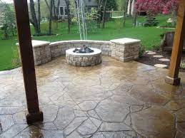 Flagstone stamped concrete patio ideas. Mackey Project Traditional Patio Kansas City By Concrete Concepts Llc Houzz
