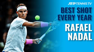 The spaniard is one of the. Rafael Nadal Best Shot Every Year On Tour 2003 2020 Youtube
