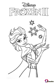 disney frozen 2 anna and elsa are back for new adventures with olaf kristoff hans the reindee coloring books cartoon pages coloriages comment dresser votre dragon imprimer